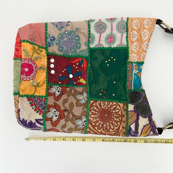 Fairtrade Patchwork Crossbody Bag•Sustainable - Picture 8 of 14
